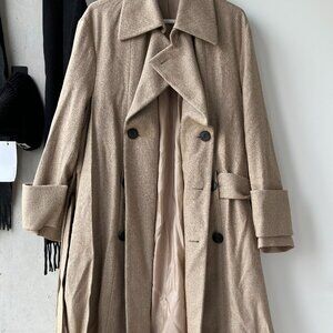 Wooyoungmi Turn-up Trench Coat